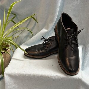 Deer Stags Classic Black Boys Shoes Sz 3